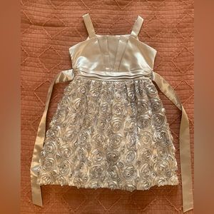 girls sliver dress